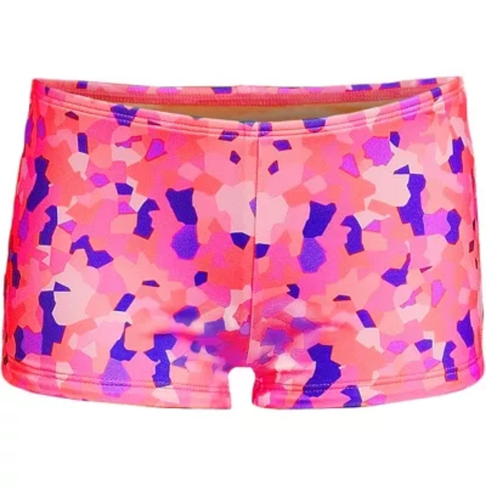NWOT Lands' End Kids Slim Kidshort Swim Bottoms - Kid Slim 12